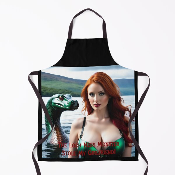 Item preview, Loch Ness Monster Stole My Girlfriend! designed and sold by FatCatStudios.