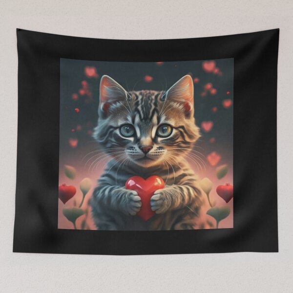 Item preview, Love cat designed and sold by NewPeak.