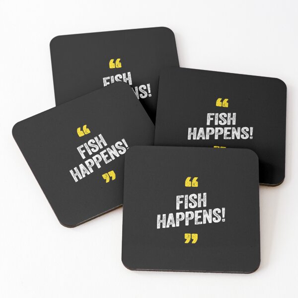 Item preview, Fish Happens Fishing Sea designed and sold by w1ckerman.