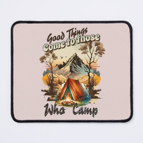 Item preview, Good things come to those who camp – Solo traveler – Brave wilderness – Strange wilderness – Wilderness first aid – Wilderness therapy – Wilderness tour – Wilderness island. designed and sold by JansenGS.