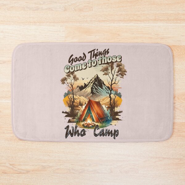 Item preview, Good things come to those who camp – Solo traveler – Brave wilderness – Strange wilderness – Wilderness first aid – Wilderness therapy – Wilderness tour – Wilderness island. designed and sold by JansenGS.