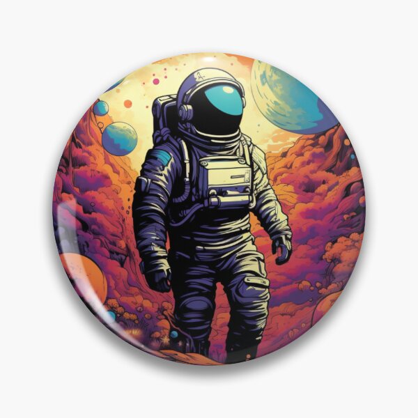 Item preview, Colorful Galaxy Astronaut designed and sold by GrinGalore.