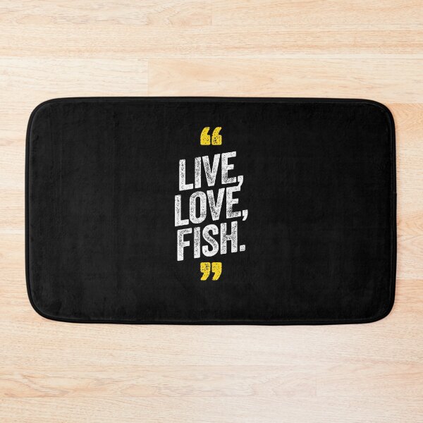 Item preview, Live Love Fish Fishing Sea designed and sold by w1ckerman.
