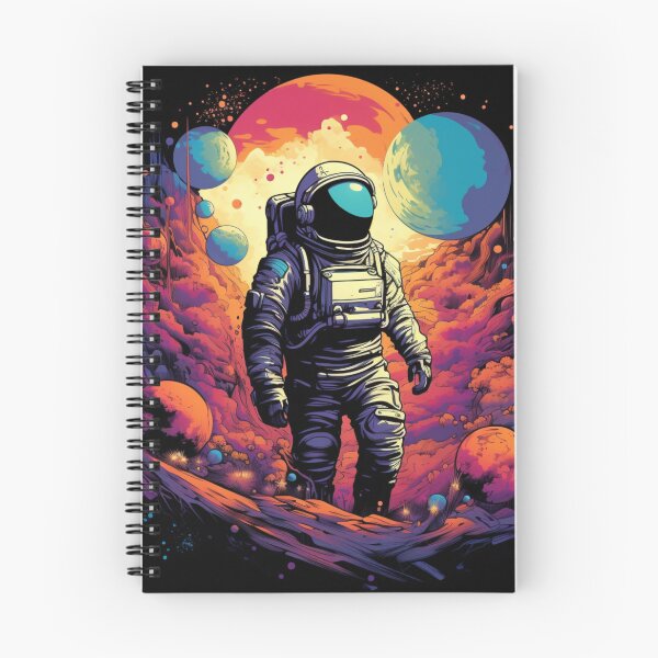 Item preview, Colorful Galaxy Astronaut designed and sold by GrinGalore.