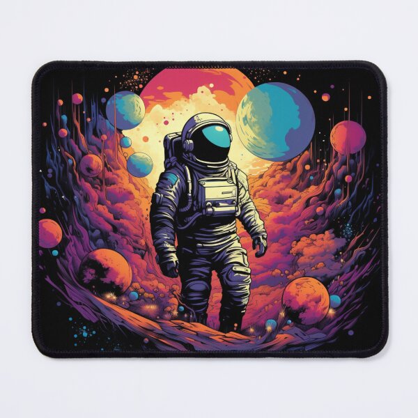 Item preview, Colorful Galaxy Astronaut designed and sold by GrinGalore.
