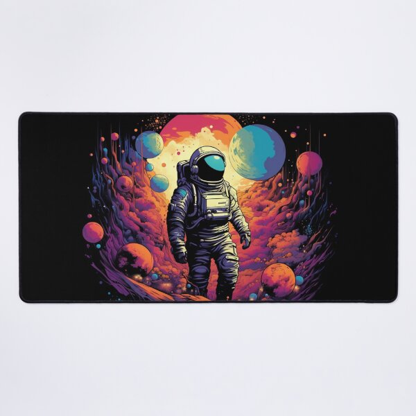 Item preview, Colorful Galaxy Astronaut designed and sold by GrinGalore.