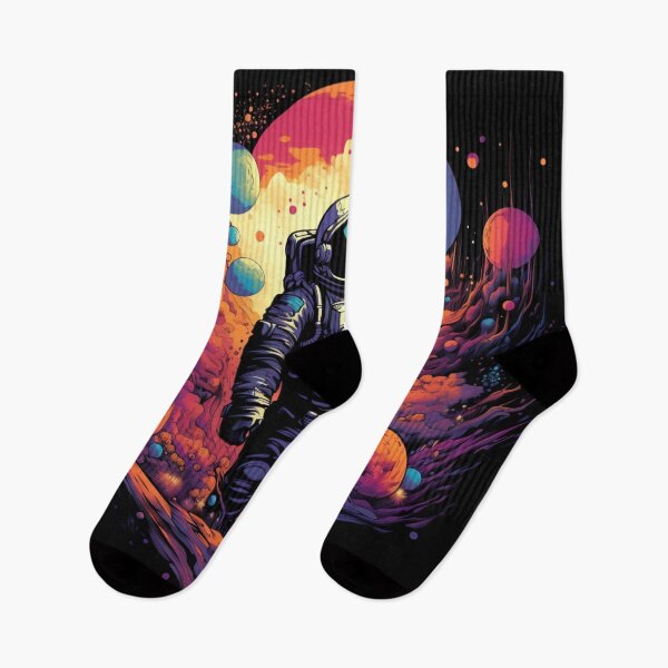 Item preview, Colorful Galaxy Astronaut designed and sold by GrinGalore.