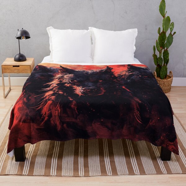 Item preview, Fierce Red Wolf designed and sold by JojoArtEvo.