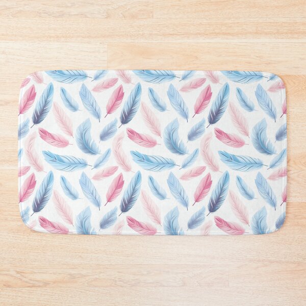 Item preview, Pink and Blue Feather designed and sold by GraffiTimi.