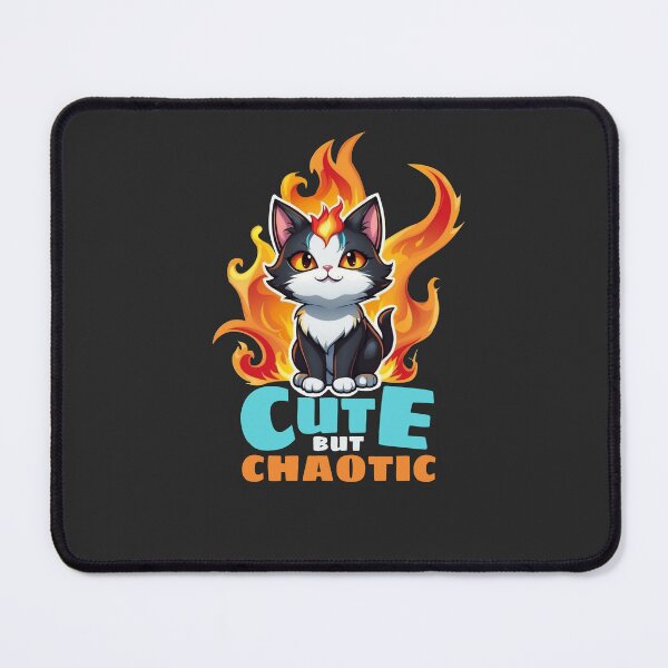 Item preview, Cute but Chaotic Cat designed and sold by Visual Stimulus.