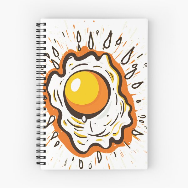 Item preview, Yolk-y Laughs: Adorable Fried Egg - A Breakfast Cartoon Delight designed and sold by griffinequals0c.