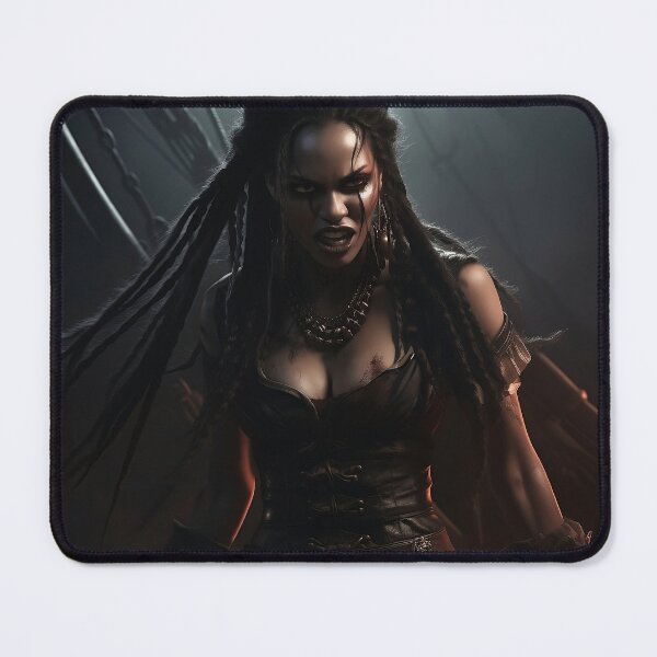 Item preview, Vicious woman with dreadlocks designed and sold by CountinStars.