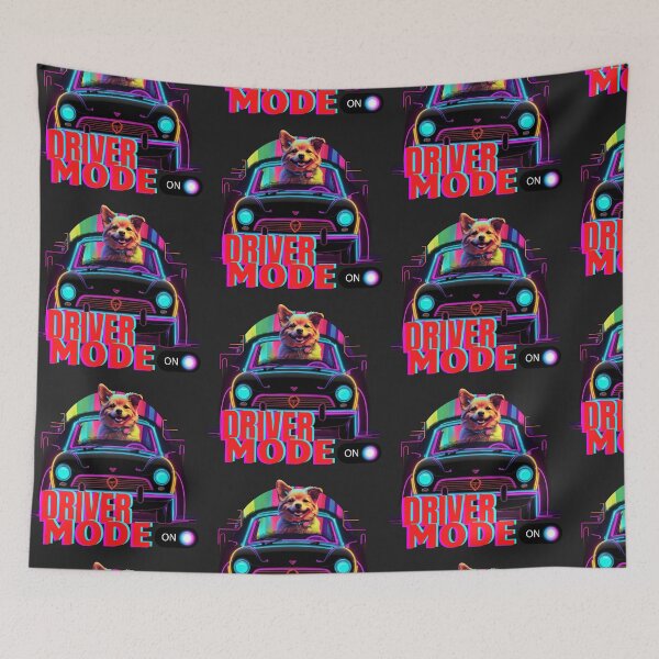 Item preview, Doggy Driver Mode ON designed and sold by dom-sien-sh.