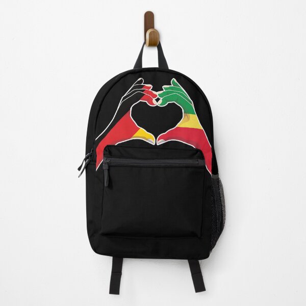 Item preview, Congo Congolese Germany German Love Heart Peace designed and sold by FlagX.