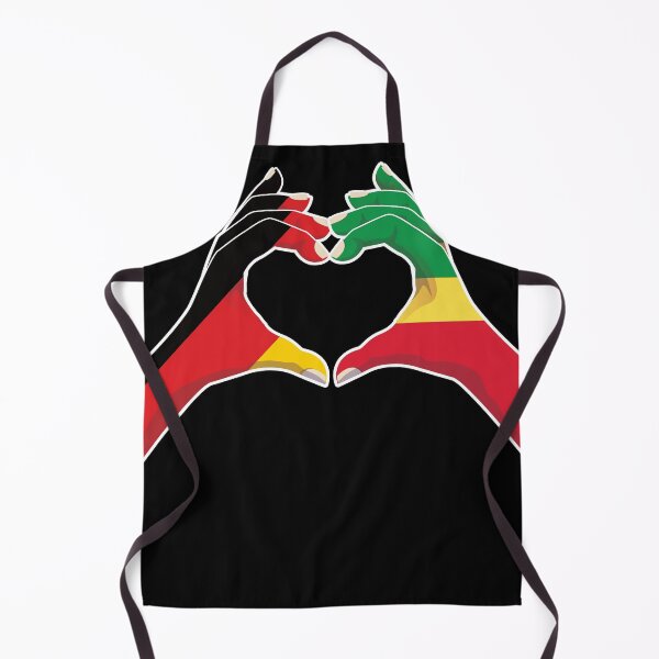 Item preview, Congo Congolese Germany German Love Heart Peace designed and sold by FlagX.