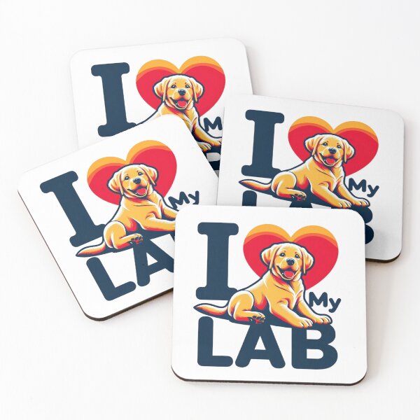 Item preview, I ❤️ My Lab designed and sold by PuppyPallette.