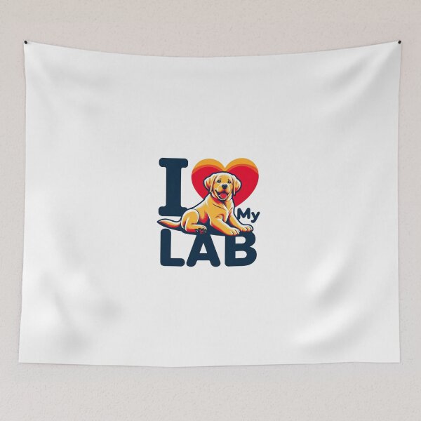 Item preview, I ❤️ My Lab designed and sold by PuppyPallette.