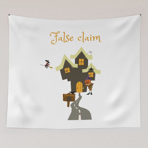 Item preview, False claim designed and sold by yousab9000.