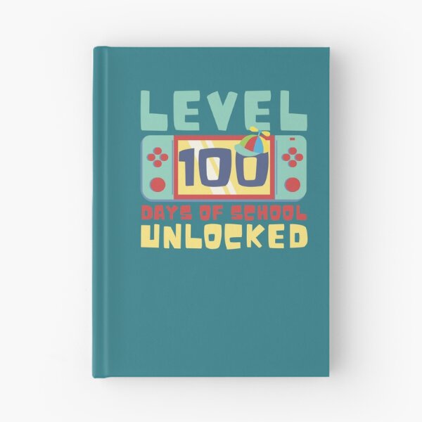 Item preview, Level 100 Days Of School Unlocked Video Games Boys Gamer designed and sold by AB-NewStyle.