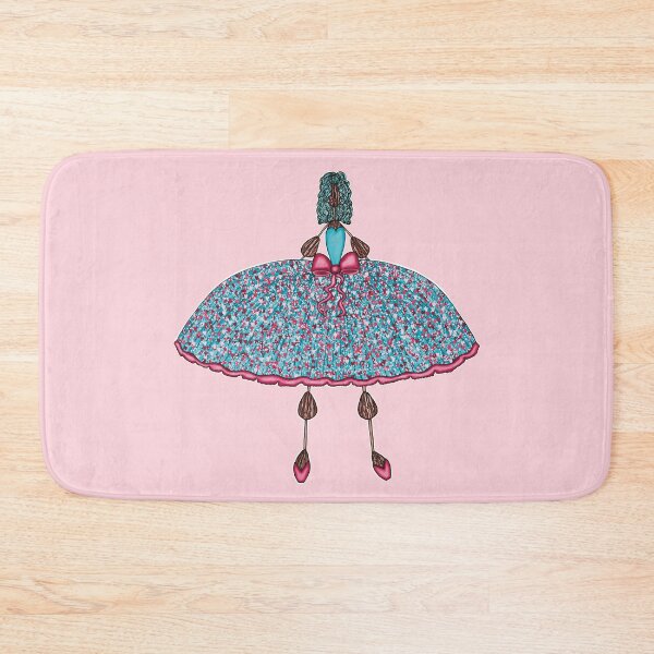 Item preview, Blue Tutu With Heart Embellishment's designed and sold by Rohvanah The Drawn Doll.