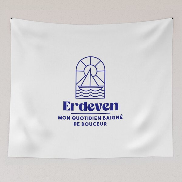 Item preview, Erdeven my daily life - Brittany Morbihan 56 Sea Holidays Beach designed and sold by Burning Dog.