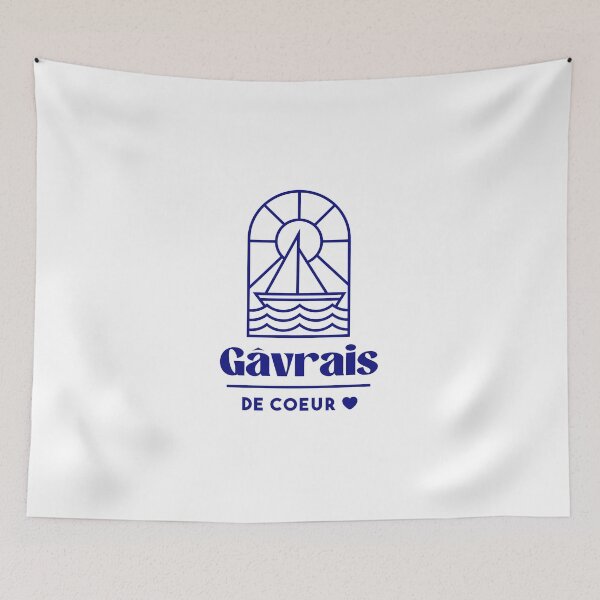 Item preview, Gavrais de coeur - Brittany Morbihan 56 Mer Gâvres designed and sold by Burning Dog.
