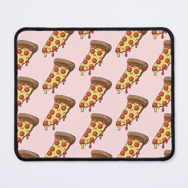 Item preview, Cute Kawaii Dripping Pizza Slice Pattern designed and sold by PatternInArt.