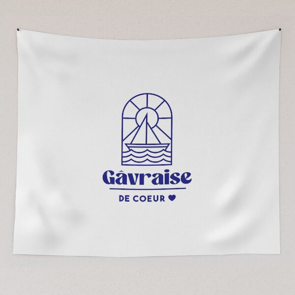 Item preview, Gavraise de coeur - Brittany Morbihan 56 Mer Gâvres designed and sold by Burning Dog.