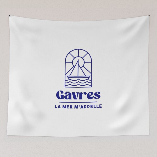 Item preview, Gâvres the sea is calling me - Brittany Morbihan 56 Sea Holidays Beach designed and sold by Burning Dog.