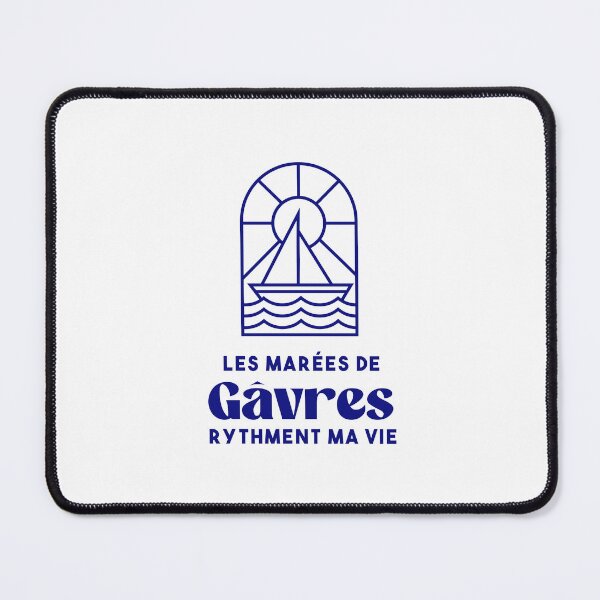 Item preview, Gâvres the tides punctuate my life - Brittany Morbihan 56 Sea Holidays Beach designed and sold by Burning Dog.