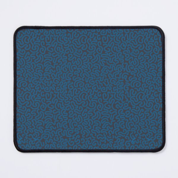 Item preview, Pattern of dark blue worm lines designed and sold by colorofmagic.