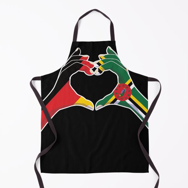 Item preview, Dominica Dominican Germany German Love Heart Peace designed and sold by FlagX.