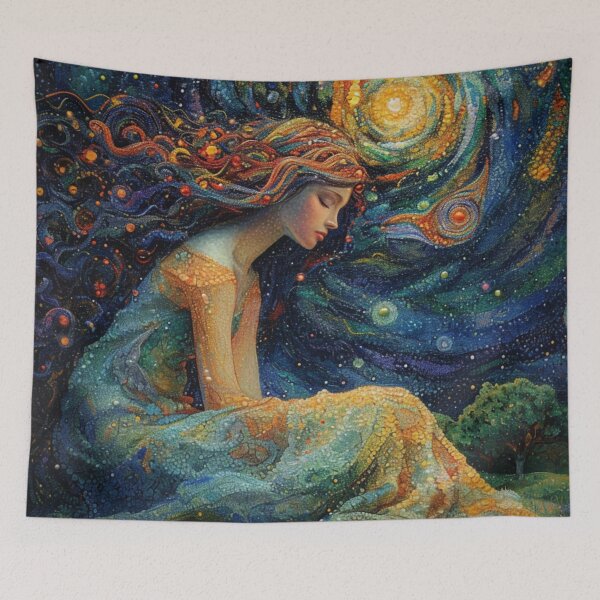 Item preview, Sunlit Woman  designed and sold by Dawn van Doorn.