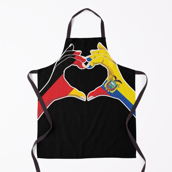 Item preview, Ecuador Ecuadorian Germany German Love Heart Peace designed and sold by FlagX.