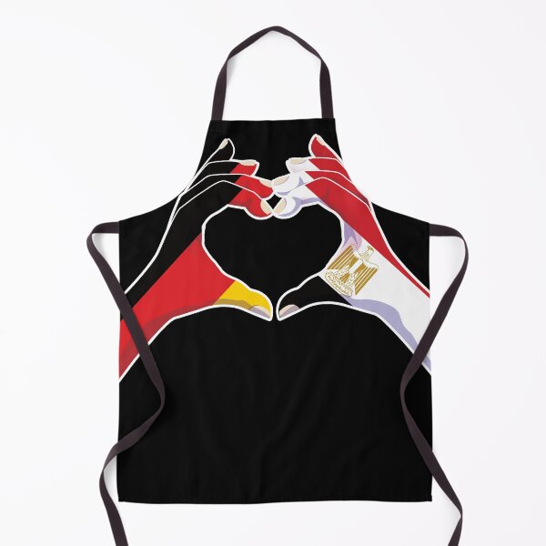 Item preview, Egypt Egyptian Germany German Love Heart Peace designed and sold by FlagX.