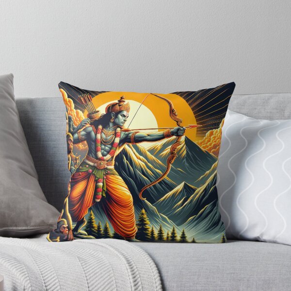 Item preview, Lord Rama's Majestic Stance Against Evil - SoberSips designed and sold by SoberSips.