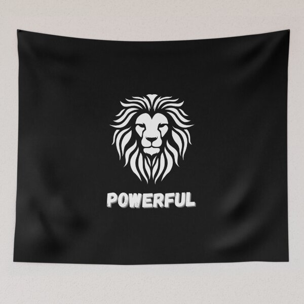 Item preview, Powerful Lion designed and sold by Yzakreativ.