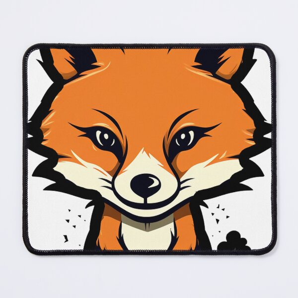 Item preview, Kawaii Fox Adventure: Adorable Cartoon Fox in Nature's Embrace designed and sold by griffinequals0c.