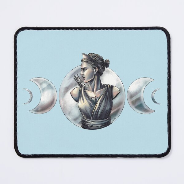 Item preview, Artemis Moon Goddess Pale Blue Variant designed and sold by I-Am-Daley.