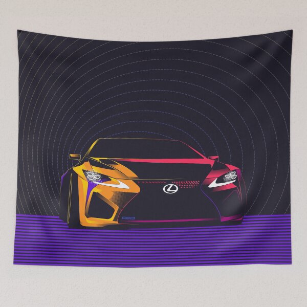 Item preview, LC500 at night designed and sold by ElseWorldDesign.