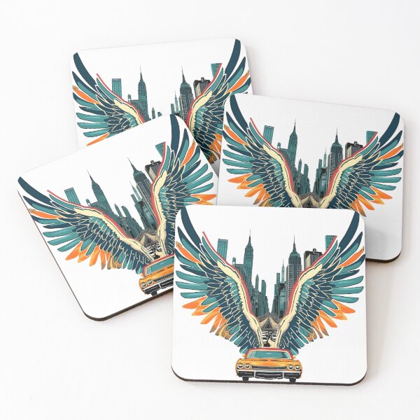 Item preview, City on a flying car  designed and sold by TheWitsFoe.