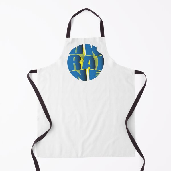 Item preview, Inscription Ukraine 3D Blue Yellow Colors Ukrainian Flag designed and sold by Aide.