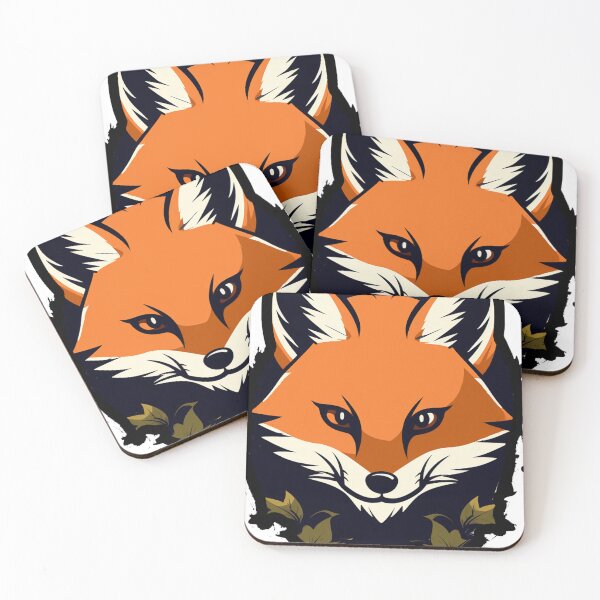 Item preview, Kawaii Fox Adventure: Adorable Cartoon Fox in Nature's Embrace designed and sold by griffinequals0c.