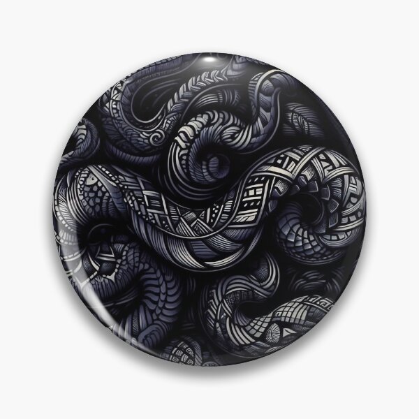 Item preview, Dark snakes in pattern designed and sold by DavidJA7.