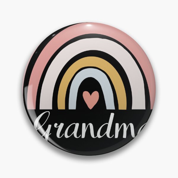 Item preview, Grandmom And Rainbow, For Your Grandma Vintage Style Rainbow designed and sold by NaaEchDesign ⭐⭐⭐⭐⭐.