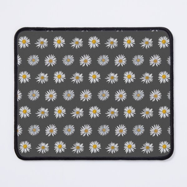 Item preview, White asters on dark gray - seamless pattern designed and sold by colorofmagic.