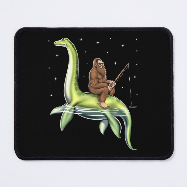 Item preview, Bigfoot Loch Ness Monster Fishing designed and sold by underheaven.