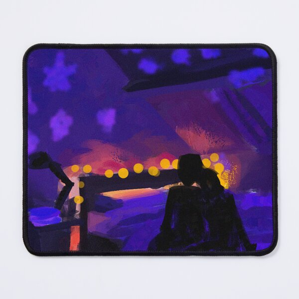 Item preview, cosy purple bedroom with cute lights designed and sold by smikkels.