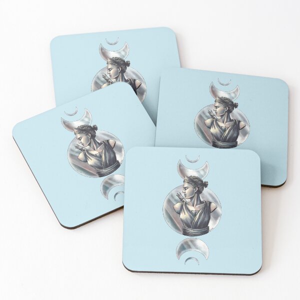Item preview, Artemis Moon Goddess Pale Blue Variant designed and sold by I-Am-Daley.