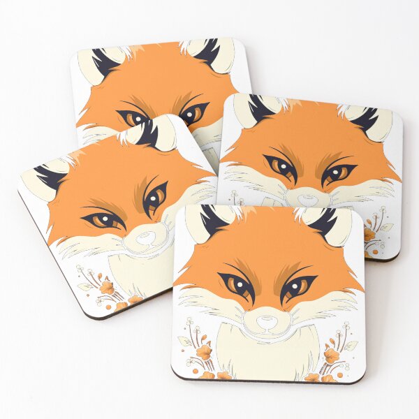 Item preview, Kawaii Fox Adventure: Adorable Cartoon Fox in Nature's Embrace designed and sold by griffinequals0c.